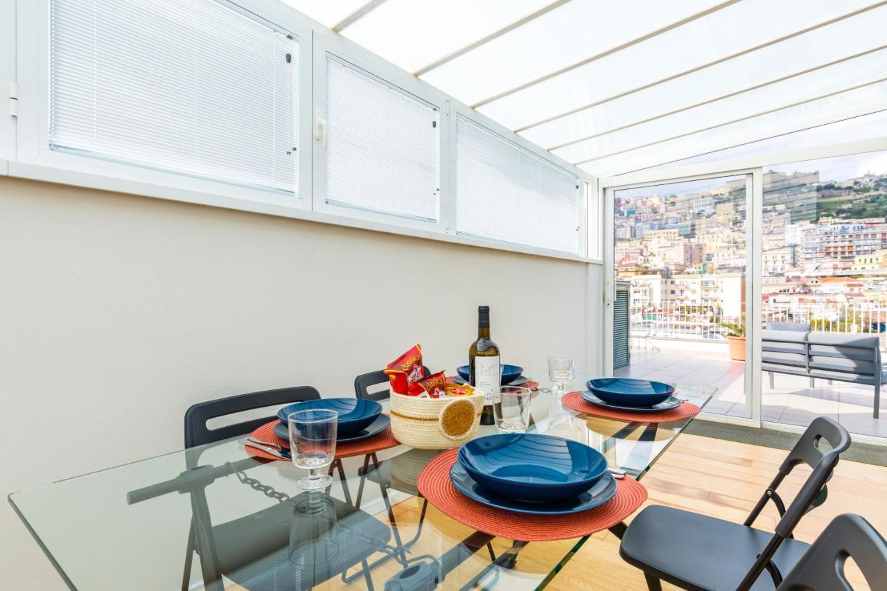 Seaview Terrace 360°& Elegant Loft Apartment Naples Exterior photo